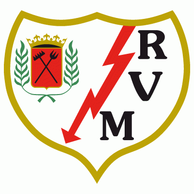 Rayo Vallecano Logo iron on paper